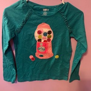 Teal gumball shirt